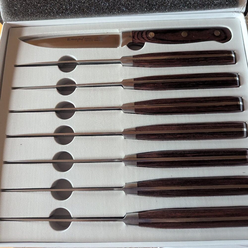 Emojoy Steak Knife Set